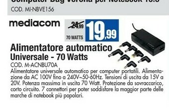 Wellcome Mediacom Accessori pc offerta