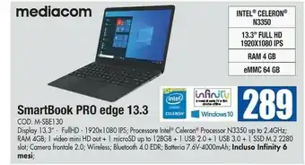 Wellcome Mediacom Notebook offerta