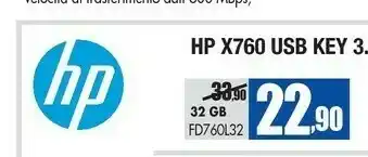 Wellcome HP chiavetta USB offerta