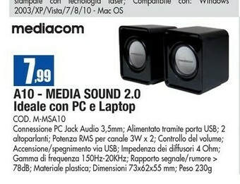 Mediacom Speaker