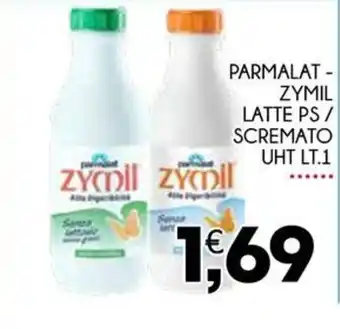 Enne Market PARMALAT - ZYMIL LATTE PS/ SCREMATO UHT LT.1 offerta
