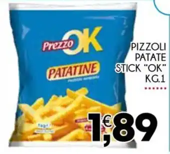 Enne Market PIZZOLI PATATE STICK "OK" KG.1 offerta