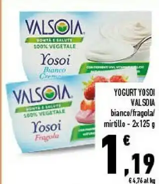 Conad Superstore Valsoia Yosoi Cocco 100% Vegetale 250 G(ml) offerta