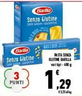 Conad Superstore Barilla Penne Rigate Senza Glutine 400 G(ml) offerta