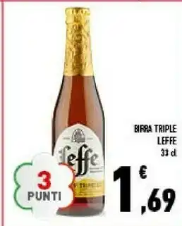 Conad Superstore Leffe - Triple 330 G(ml) offerta