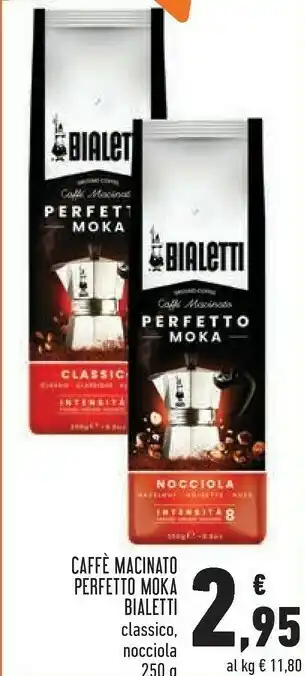 Bialetti Moka Express 3tz + Perfetto Moka Nocciola