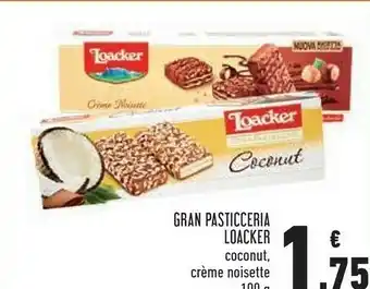 Conad Superstore Loacker Coconut 100 G(ml) offerta