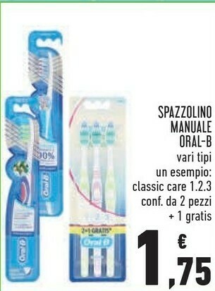 Conad Superstore Oral B Spazzolino Manuale offerta