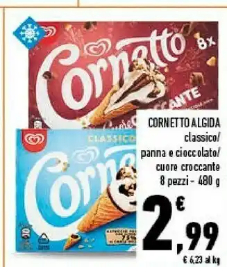 Conad Algida Cornetto Classico 450 G(ml) offerta