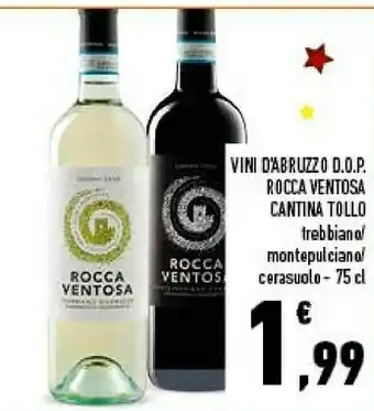 Conad Cantina tollo Rocca Ventosa offerta