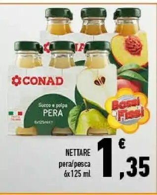 Conad Conad - Pera Succo E Polpa 600 G(ml) offerta