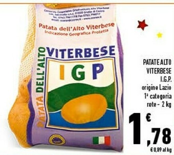 Conad Viterbese Patate Alto offerta