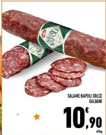 Conad Galbani Salame Napoli Dolce offerta