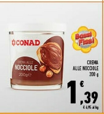 Conad Conad - Crema Alle Nocciole 200 G(ml) offerta