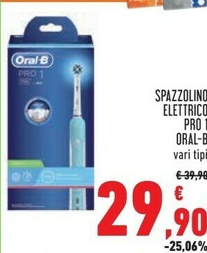 Conad Oral b Spazzolino Elettrico Pro 1 offerta