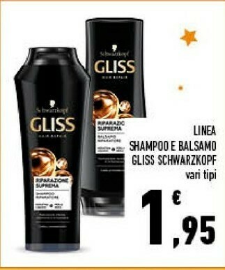 Conad Schwarzkopf Gliss Kur Shampoo Fiber Therapy 250 Ml offerta