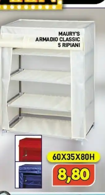 Maury's Maury's Armadio Classic 5 Ripiani offerta