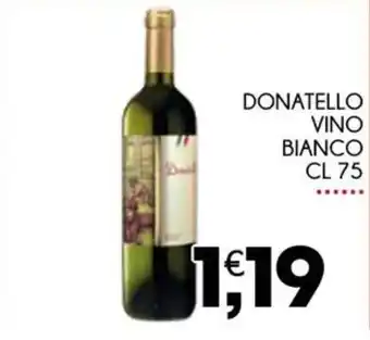 Enne Market DONATELLO VINO BIANCO CL 75 offerta