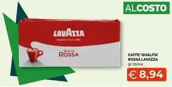 CAFFE' QUALITA' ROSSA LAVAZZA gr 250x4