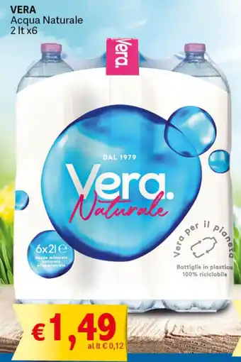 Marotta VERA Acqua Naturale 2 lt x6 offerta