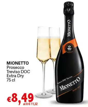 Marotta MIONETTO Prosecco Treviso DOC Extra Dry 75 cl offerta