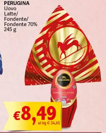 Marotta PERUGINA Uovo Latte/ Fondente/ Fondente 70% 245 g offerta