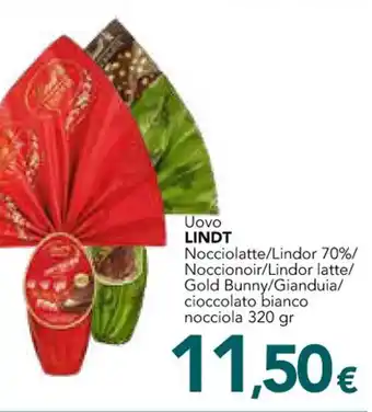 Altasfera Uovo LINDT 320 gr offerta