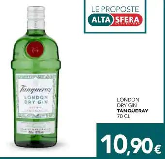 Altasfera LONDON DRY GIN TANQUERAY 70 CL offerta