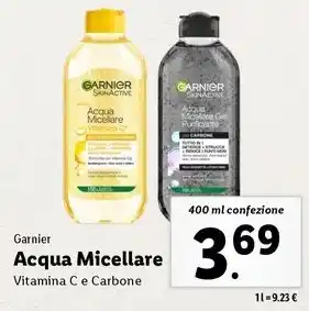 Lidl Garnier Acqua Micellare 400 ml confezione offerta