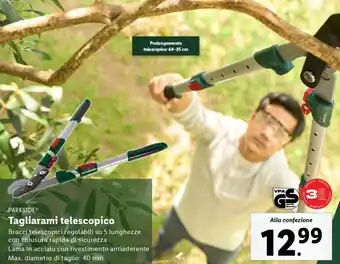 Lidl PARKSIDE Tagliarami telescopico offerta