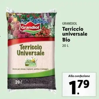 Lidl Grandiol Terriccio Universale Bio 20 L offerta