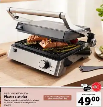 Lidl SILVERCREST KITCHEN TOOLS Piastra elettrica offerta