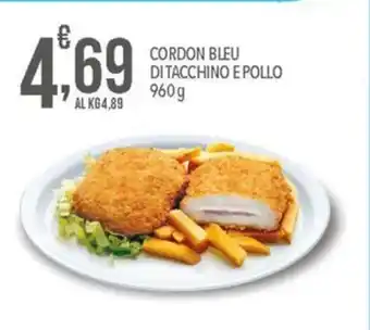 Iper Nonna Isa CORDON BLEU DI TACCHINO E POLLO 960g offerta