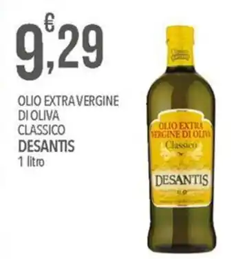 Iper Nonna Isa OLIO EXTRAVERGINE DI OLIVA CLASSICO DESANTIS 1 litro offerta