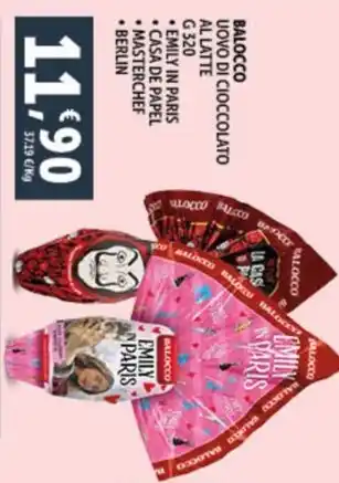 Deco Supermercati BALOCCO UOVO DI CIOCCOLATO AL LATTE offerta