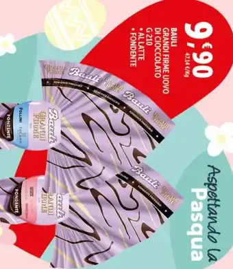 Deco Supermercati BAULI GRANDI FIRME UOVO DI CIOCCOLATO G210 offerta