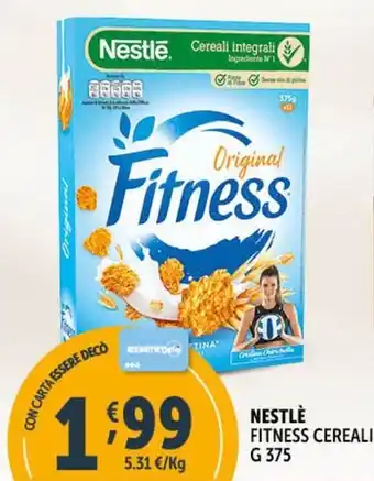 Deco Supermercati NESTLÉ FITNESS CEREALI G 375 offerta