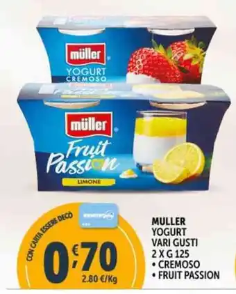 MULLER YOGURT VARI GUSTI