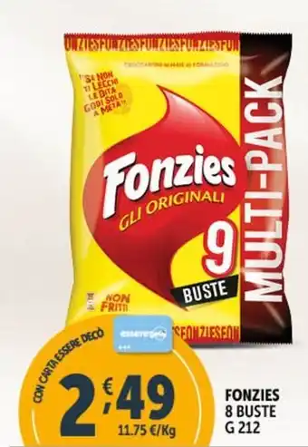 Deco Supermercati FONZIES 8 BUSTE G 212 offerta