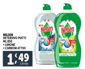 Deco Supermercati NELSEN DETERSIVO PIATTI offerta