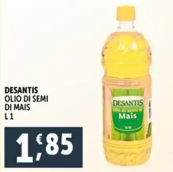 Deco Supermercati DESANTIS OLIO DI SEMI DI MAIS L1 offerta