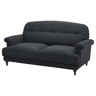 IKEA Esseboda Divano a 2 posti, Knäbäck antracite/marrone offerta
