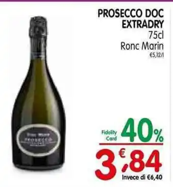 D'Ambros PROSECCO DOC EXTRADRY 75cl offerta