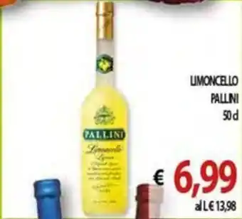 Vivo Supermercati LIMONCELLO PALLINI 50 cl offerta