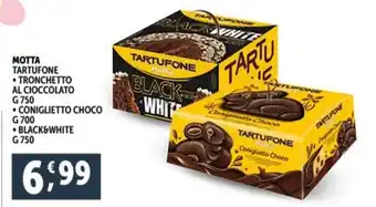 Deco Supermercati MOTTA TARTUFONE TRONCHETTO AL CIOCCOLATO offerta