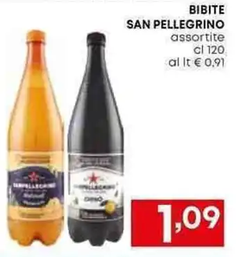 BIBITE SAN PELLEGRINO assortite cl 120