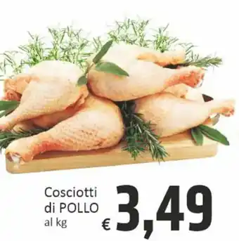 Paghi Poco Cosciotti di POLLO al kg offerta