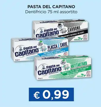 Acqua & Sapone PASTA DEL CAPITANO Dentifricio 75 ml assortito offerta