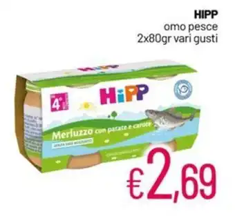 Franzy's HIPP omo pesce 2x80gr vari gusti offerta