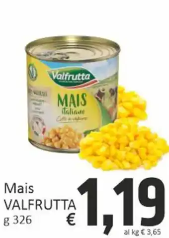 Paghi Poco Mais VALFRUTTA g 326 offerta